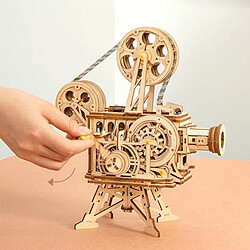 Acheter Universal Mécanique Film Projecteur 3D Bois Puzzle Cadeau interactif Jouets faits à la main pour l'apprentissage précoce Développement du cerveau