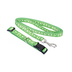 Dogi Collier laisse - Taille M - Vert