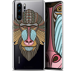 Caseink Coque Pour Huawei P30 Pro (6.47 ) [Gel HD Collection Summer Design Babouin - Souple - Ultra Fin - Imprimé en France]