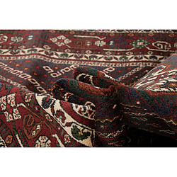 Vidal Tapis de laine 183x124 rouge Afshar pas cher