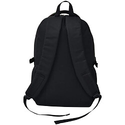 Avis vidaXL Sac à dos d'école 40 L noir et camouflage