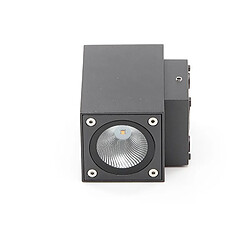 MINI Applique LED 9W lampe cube IP54 double faisceau Applique murale entrée façades terrasse balcon 230V DOUBLE