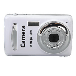 INF Appareil photo compact à zoom numérique 16x avec capteur 16MP et écran LCD 2,4" White