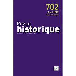 Revue historique, n° 702