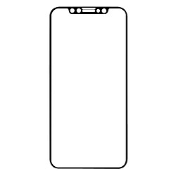 Wewoo Film de verre trempé fibre plein écran de 0,1 mm 9H pour iPhone XS / X (Noir)