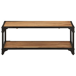 Maison Chic Table basse,Table Console Table d'appoint, Table pour salon 90x45x35 cm Bois d'acacia solide -MN64176