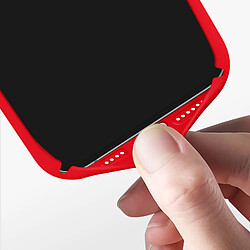 Avizar Coque pour iPhone 15 Plus Semi-rigide Soft-touch Fast Cover Rouge pas cher