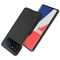 Coque en TPU + PU noir pour votre Vivo iQOO 9 Pro