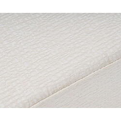 Avis Bestmobilier Topaze - pouf - en tissu velours relief