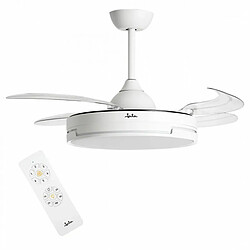 Ventilateur de Plafond JATA JVTE4240 Blanc 42 W Ø 104 cm