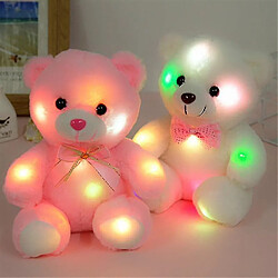 Avis Universal 20 cm jouet d'ours en peluche lumineux, peluche et bourré