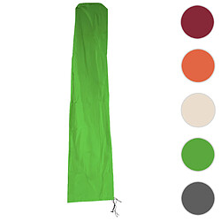 Mendler Housse de protection HWC pour parasol jusqu'à 4 m, gaine de protection avec zip ~ vert