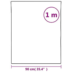 vidaXL Films de miroir 2 pcs auto-adhésive 90x100 cm PET pas cher