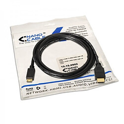 Avis ? Câble HDMI Type A/M vers Mini HDMI Type C - 1,8 M Noir