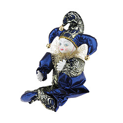 Porcelaine poupées clowns pied suspendu amusants