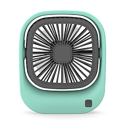 Avis (Vert) Dessin Animé Mignon Mini Design de Bureau Portable Petits Ventilateurs Portables Usb Rechargeable