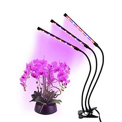 Tradex DE CULTURE FLEXIBLE A LED POUR PLANTES HYDROPONIQUES SERRE 3 TIGES