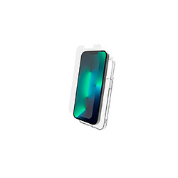 My Way Myway Coque pour Apple iPhone 13 Pro Souple et Protection d'Écran en Verre Trempé Transparent