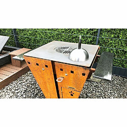 Remundi Barbecue brasero en acier Magnus.