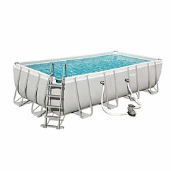 Bestway Ensemble de piscine Mistral Rectangulaire Gris 549 x 274 cm