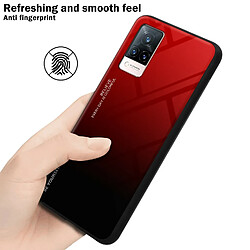 Cadorabo Coque Vivo V21 4G / 5G Etui en Rouge pas cher