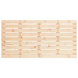 Acheter Maison Chic Tête de lit scandinave,Meuble de chambre murale 126x3x63 cm Bois massif de pin -MN33822