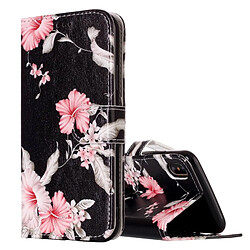 Wewoo Coque pour iPhone X Azalea modèle Horizontal Housse en cuir avec porte-cartes & Slots et portefeuille