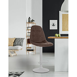 Non Tabouret de bar Elmore tissu W