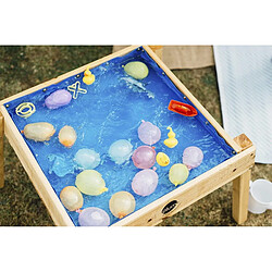 Avis Plum Table à sable et jeu d'eau en bois - bleu