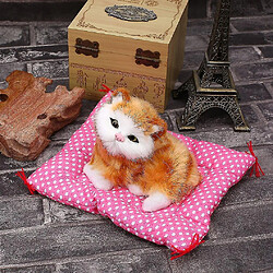 Acheter Universal Nouveau mignon animal analogique poupée peluche dormant chat avec son enfant jouet jouet