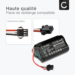 Batterie pour ECOVACS DA60, DB35, TCR360, DA611,D36A, D36B, D36C, D36E 3400mAh de CELLONIC pas cher