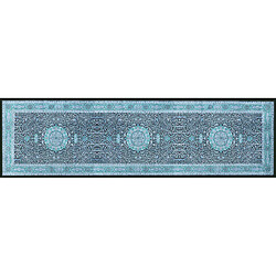 Alter Chemin de cuisine, 100% Made in Italy, Tapis résistant aux taches avec impression numérique, Tapis antidérapant et lavable, Modèle Vintage - Cordova, cm 100x52