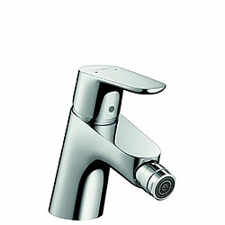 Hansgrohe 31922000 7848628 Focus Mitigeur orientable à levier simple avec garniture d'écoulement Push-open Chromé