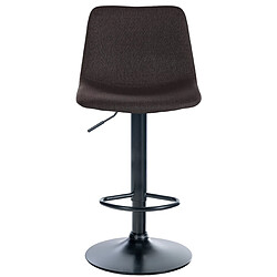 Avis Non Tabouret de bar Divo tissu noir