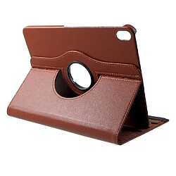 Acheter Etui en PU Orientable sur 360 degrés, marron pour votre Apple iPad Pro 11-inch (2018)