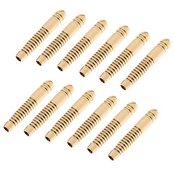 Avis 12pcs Cuivre 16g Barrels Fût de Fléchettes Accessoire Jeu de Fléchettes