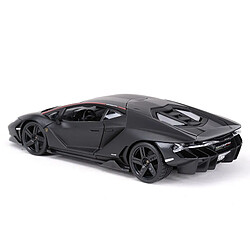 Universal 1: 18 Voiture de sport Simulation statique Moulée sous pression Modèle de collection Voiture Jouet | Moulée sous pression(Le noir)