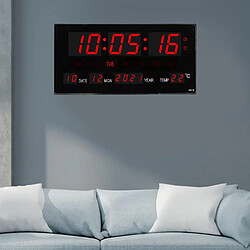 Acheter Horloge murale numérique grand calendrier d'affichage à LED