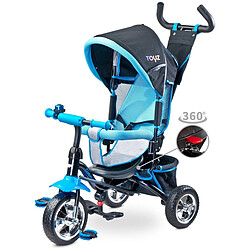 Toyz TIMMY Tricycle évolutif 3 en 1 avec canne directionnelle Bleu