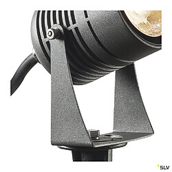 Avis Projecteur extérieur, anthracite, SLV LED SPIKE avec LED intégrée, 6W, 3000K, IP55