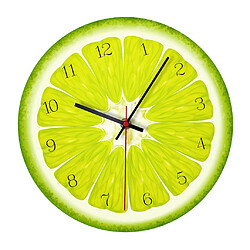 Avis Horloge murale en acrylique pour fruits LiivnG Room Decor Lemon