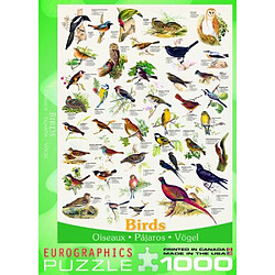 Acheter Eurographics Birds Fields and gardens Puzzle (1000 piAces) (6000-1259)