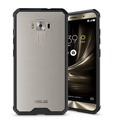 Wewoo Coque Transparent et noir pour Asus ZenFone 3 ZE552KL Acrylique + TPU Armure Housse de protection