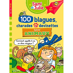 100 blagues, charades et devinettes spécial animaux, CP, CE1 - Occasion