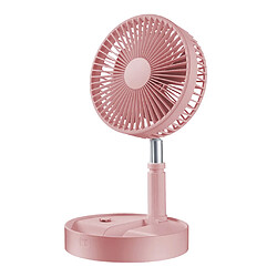 Refroidisseur de ventilateur de refroidissement autonome pliable télescopique portatif de piédestal avec la télécommande - Rose