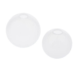 2 Pcs DIY Bijoux Faits Main Pendentif Moules En Résine Cristal Silicone Moule Artisanat pas cher