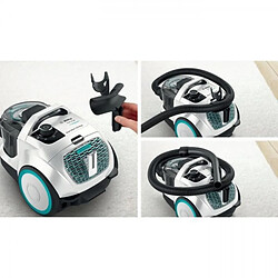 Avis Aspirateur Robot BOSCH GX21 - traîneau sans sac - ProHygiene - 550W - 78 dB - Filtre UltraAllergie - 10m - 2L - Blanc