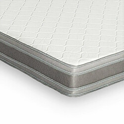 Inside 75 Canapé CanapExpress GRANDIOSE matelas mémory 22 cm tissu tweed gris clair pas cher