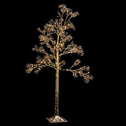 Arbre intérieur Bouquet Or H120 cm - FEERIC CHRISTMAS