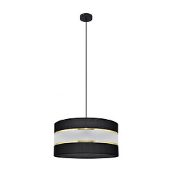 Helam Suspension Helen Tissu,Fer Or noir 1 ampoule 95cm